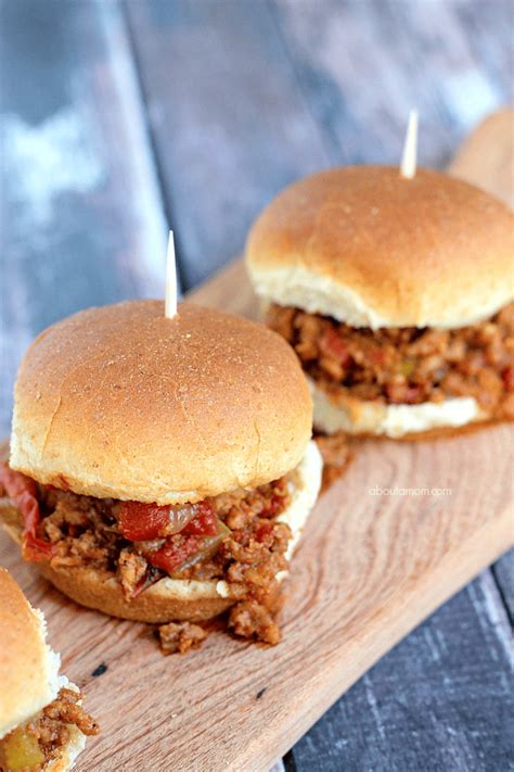 Slow Cooker Sloppy Joe Sliders About A Mom