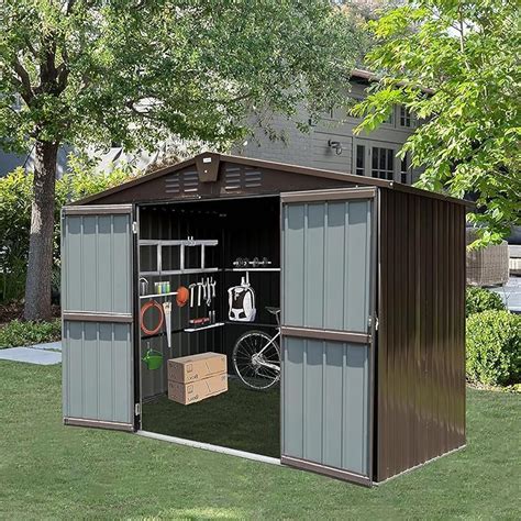 Amazon Morhome Outdoor Storage Shed 10 X 8 FT Waterproof Resin