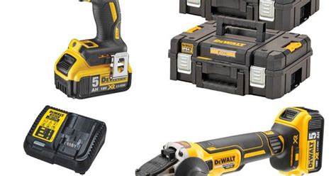 DeWalt DCK2153P2T Kit Taladro Y Amoladora