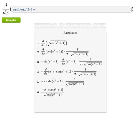 Calculadora De Derivadas Online Paso A Paso Formulario De Derivadas