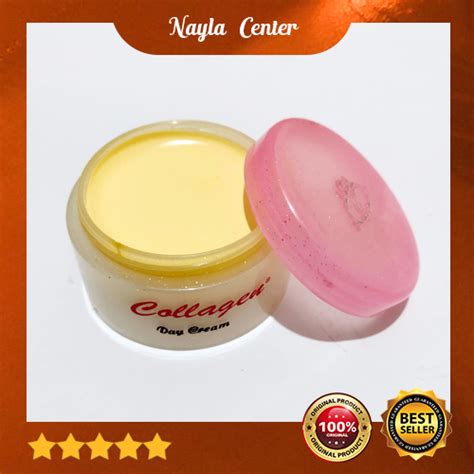 Lusin Cream Siang Collagen Original Hanya Cream Siang Tanpa