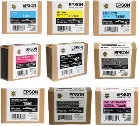 Amazon Epson Ultrachrome Pro Ink Matte Black T