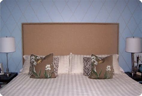 Nailhead Trim Upholstered Headboard - KnockOffDecor.com