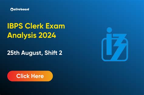 IBPS Clerk Exam Analysis 2024 25th August 2024 2nd Shift