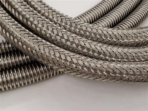 Stainless Steel Annular Corrugated Hose With Stainless Steel Braid 1