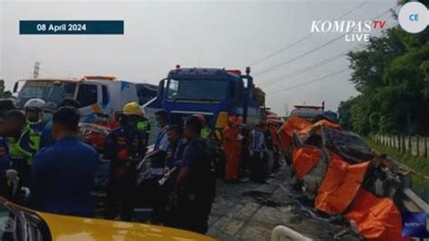 Ini Temuan Knkt Soal Faktor Penyebab Kecelakaan Maut Di Tol Japek Km