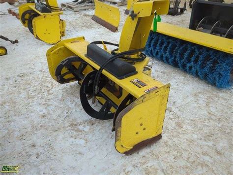 John Deere In Quick Hitch Snow Blower Michener Allen Auctioneering Ltd