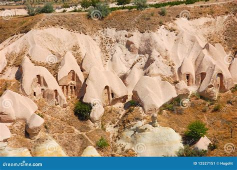 Cappadocia Cave Houses, Turkey Stock Image - Image: 12527151