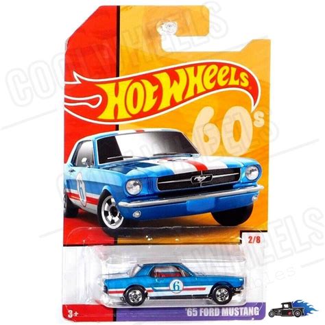 Hot Wheels 2019 Throwback Series 65 Ford Mustang Target Exclusive Shopee Malaysia
