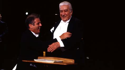 Sergiu Celibidache Conducts Brahms — With Daniel Barenboim