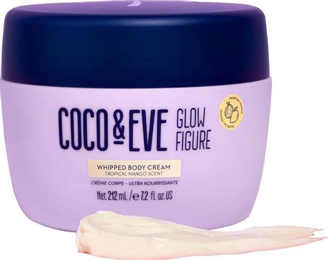 Coco Eve Glow Figure Whipped Body Cream Tropical Mango Scent Pris