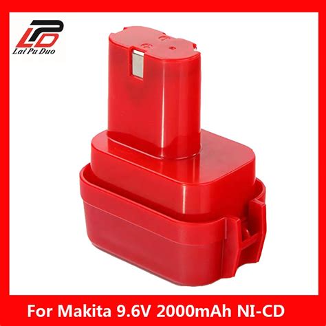 Replacement Ni Cd 9 6v 2 0Ah For MAKITA Power Tool Battery 192638 6