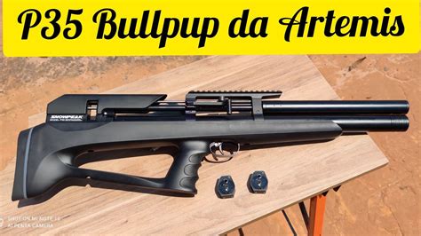 UNBOXING DA P35 ARTEMIS UMA PCP BULLPUP TAMBEM CONHECIDA COMO SNOWPEAK