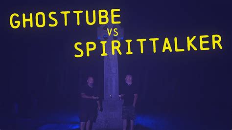 Ghosttube Vs Spirit Talker Head To Head In A Haunted Cemetery Youtube