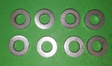 8 Pack Stainless Spacer Extra Thick 5mm Distance Washer M8 516 Exhaust Manifold Ebay