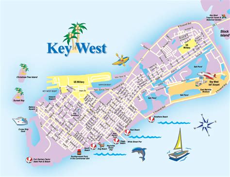 Keys & Key West Map Pdfs - Destination - Map Of Hotels In Key West ...