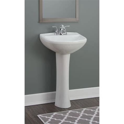 White Ceramic Pedestal Washbasin For Bathroom At Rs 1700 In Howrah