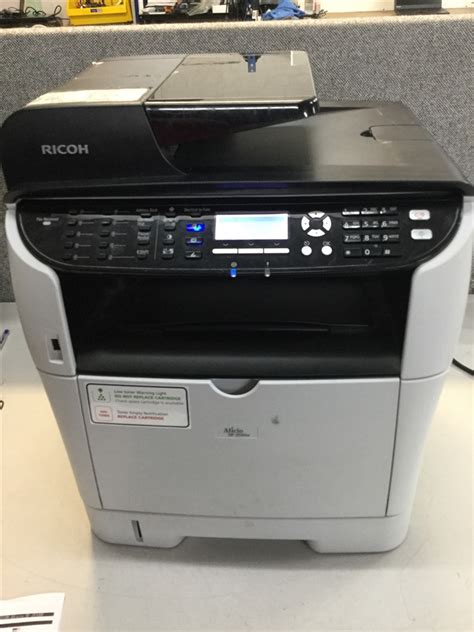 Printer Ricoh Aficio SP 3510SF Multifunctional Printer Powers On Not