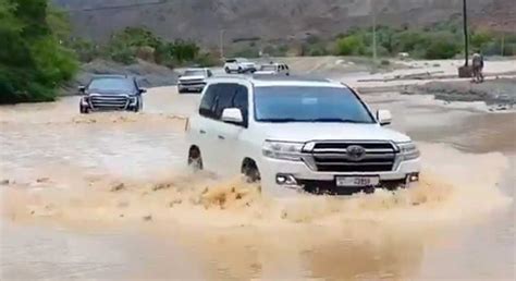 Rain Falls On Dubai Abu Dhabi Ajman Rak Fujairah