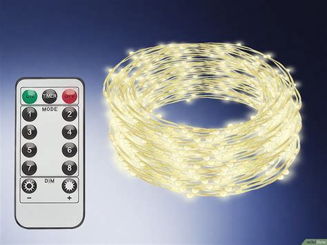 How To Dim Led Christmas Tree Lights Indoors With Remote Control