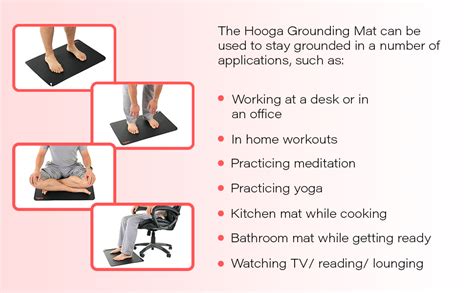 Grounding Mat by Hooga. Large Universal Grounded Therapy Mat. Grounding ...