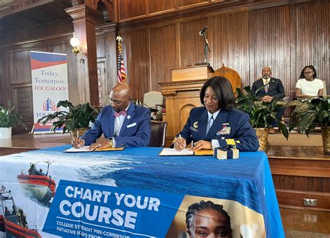 Coast Guard Partners With Tougaloo College To Launch College Student