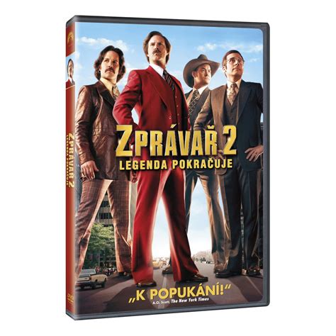 Zprávař 2 Legenda pokračuje 89 Kč DVD v krabičce 14mm Multiland cz