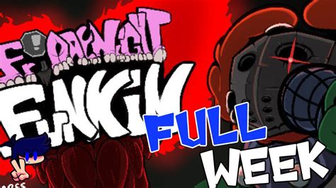 Friday Night Funkin Tricky The Clown Mod Full Week Cutscenes