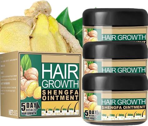 Natural Ginger Hair Growth Cream Hair Boost Ginger Ointment Anti Hair Loss Conditioner For Men