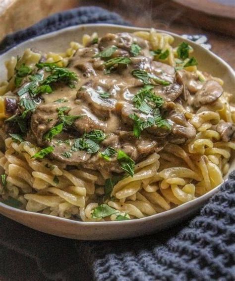 MUSHROOM STROGANOFF – Take Recipe Official Page