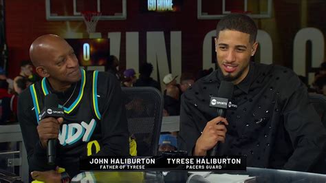 Tyrese Haliburton His Dad Joins Inside The Nba After Win Vs Bucks