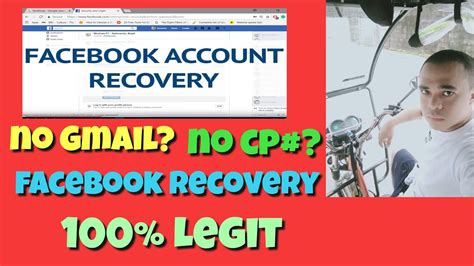 PAANO MA RECOVER ANG FACEBOOK ACCOUNT KAHIT WALANG GMAIL AT CP NUMBER