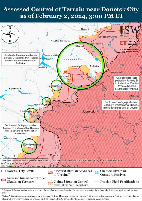 Isw Russian Offensive Campaign Assessment Map And Update February 2 2024