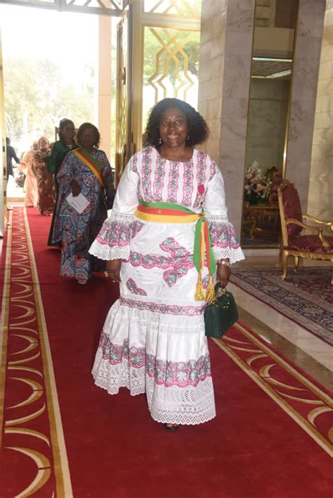 Commune de Fokoué Vœux de nouvel An à Madame Chantal BIYA Première