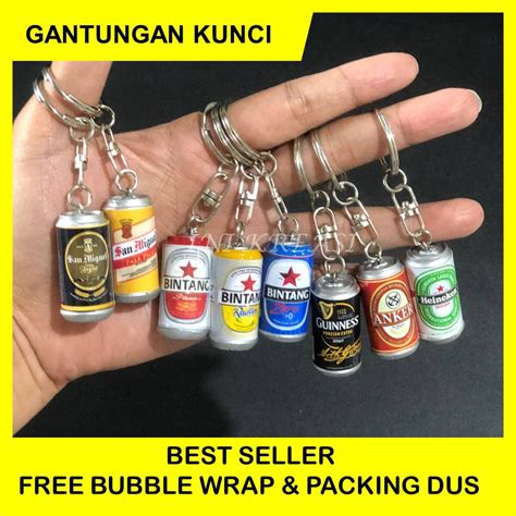 Jual GANTUNGAN KUNCI GANCI MINIATUR MINUMAN KALENG Shopee Indonesia