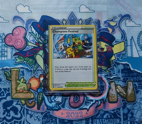 Pokemon World Championships London Promo Champions Festival Tcg