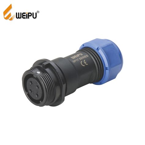 Weipu Sp Ip Waterproof Cable Connector Pin In Line Rca