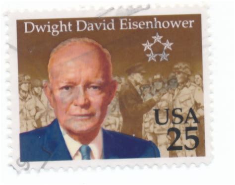 Usa Scott Used Dwight D Eisenhower United States General