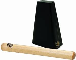 Latin Percussion Aspire Cha Cha Cloche Avec Batte Noir Amazon