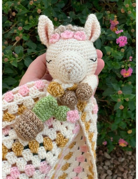 Dolly The Llama Lovey Amigurumi Pattern Amigurumi