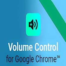 Volume Control for Google Chrome Google Chrome 용 확장 프로그램 다운로드