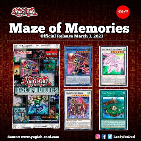 Readyforduel On Twitter Maze Of Memories Leaks Ocg Tcg Ygo