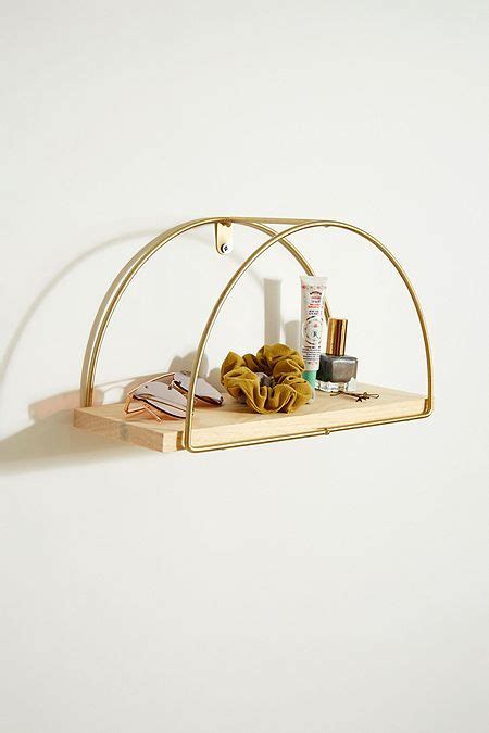 Half Circle Shelf Circle Shelf Gold Shelves Shelves