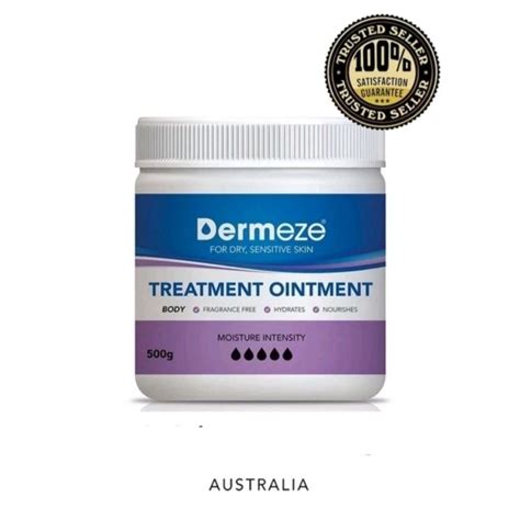 Jual Dermeze Treatment Ointment 500g Jar 100g Tube Moisture Intensity