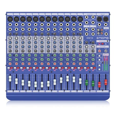 Midas DM16 Analog Mixer at Gear4music