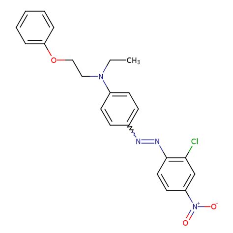 Benzenamine Chloro Nitrophenyl Azo N Ethyl N Phenoxyethyl