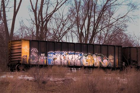 Graffiti Art Train Photograph by Bonfire Photography - Fine Art America