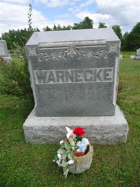 Henry Warnecke Sr 1858 1939 Mémorial Find A Grave