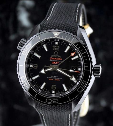 Omega Seamaster Deep Black Beste Replica Horloge