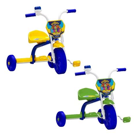 Velotrol Veloc Pede Motoquinha Triciclo Infantil Menino Frete Gr Tis